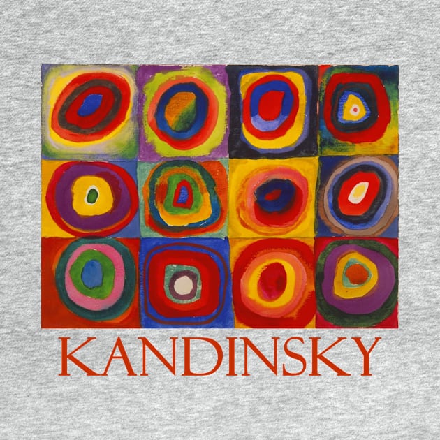 Squares with Concentric Circles by Wassily Kandinsky by Naves